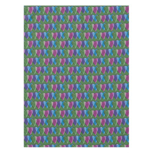 Retro Hearts Valentine's Day Pattern Tablecloth