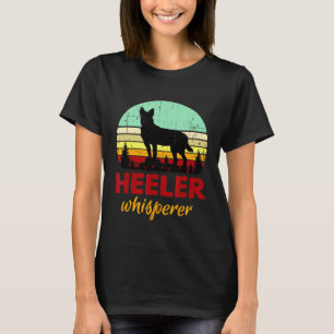Retro Heeler Australian Cattle Dog Owner Pet Love T-Shirt