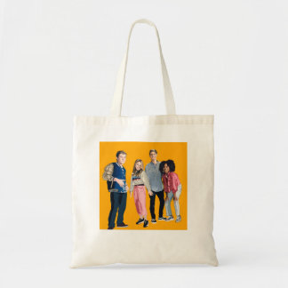 Retro Henry Danger Crew Digital Drawing Coloured B Tote Bag