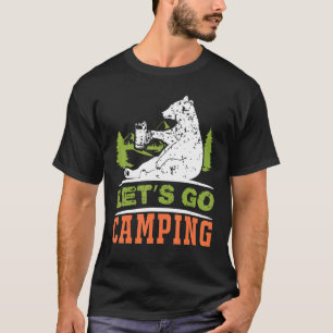 Retro Hiking Explore Nature Have An Adventure Trav T-Shirt
