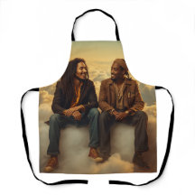 Retro Hip-Hop Legends Tribute Apron