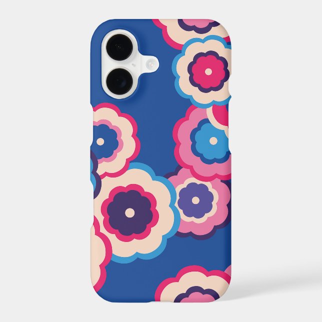 Retro hippie floral pattern (Back)
