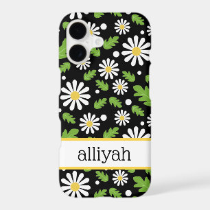 Retro Hippie Flowers Daisy Pattern
