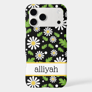 Retro Hippie Flowers Daisy Pattern
