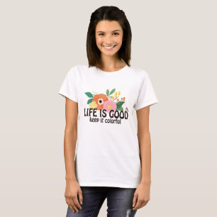 Retro Hippie Positive Quote T-Shirt