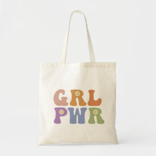 Retro Hippie Positive Quote  Tote Bag