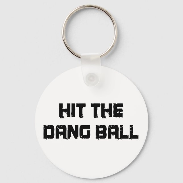 Retro Hit The Dang Byll -  Key Ring (Front)