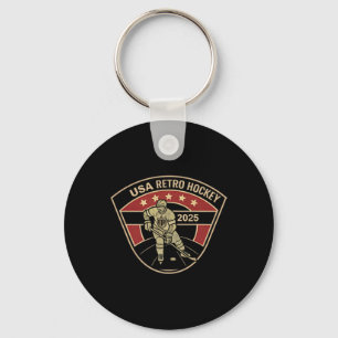 Retro Hockey 2025 Clic American Pion Key Ring