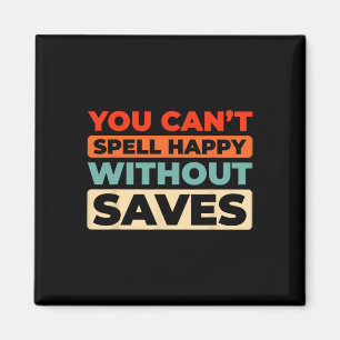 Retro Hockey Goalkeeper - Vintage Ice Hockey Goali Magnet