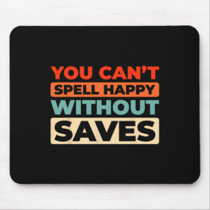 Retro Hockey Goalkeeper - Vintage Ice Hockey Goali Mouse Pad