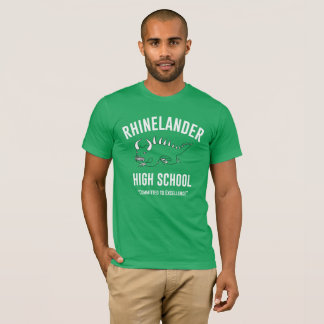 Retro Hodag - Rhinelander High School: Mens' Kelly T-Shirt