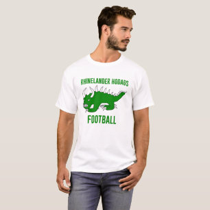 Retro Hodag - Rhinelander Hodags Football T-Shirt