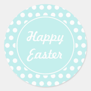 Retro Holiday Happy Easter Stickers