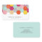 Retro Honeycomb Design Business Cards / Blue