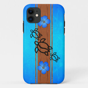 Retro Honu Surfboard iPhone 11 Case