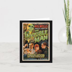 Retro Horror Movie S Monsters Halloween  Card