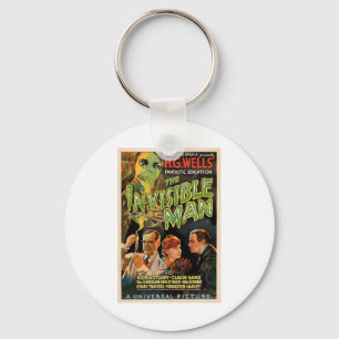 Retro Horror Movie S Monsters Halloween Key Ring