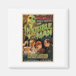 Retro Horror Movie S Monsters Halloween Magnet