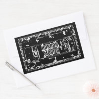 Retro Horror Movies VHS Tape Design