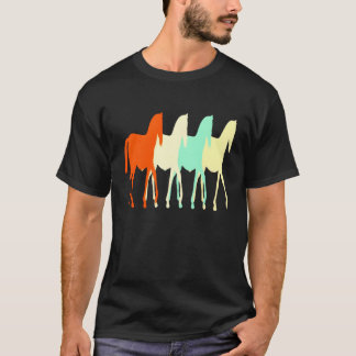Retro Horse Cute Horse Owner funny T-Shirt