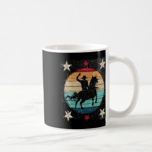 Retro Horseback Riding Country Western Horse Ridin Coffee Mug