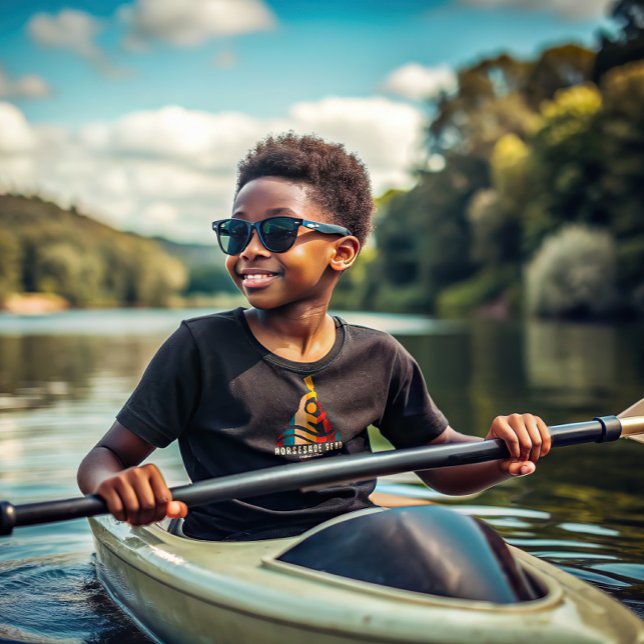 Retro Horseshoe Bend Kayaking T-Shirt (Creator Uploaded)