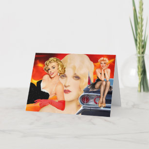 Retro Hot Birthday Card