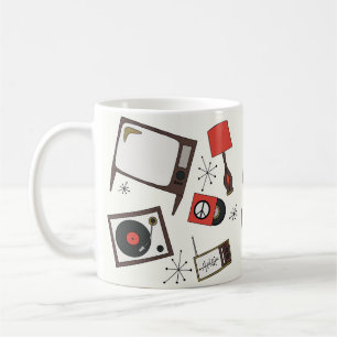 Retro household designs coffee mug