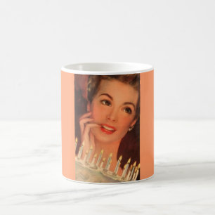Retro Housewife Birthday Coffee Mug