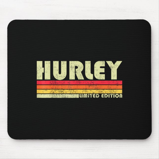 Retro Hurley Home State Cool 70s 80s Style Sunset  Mouse Pad (Front)