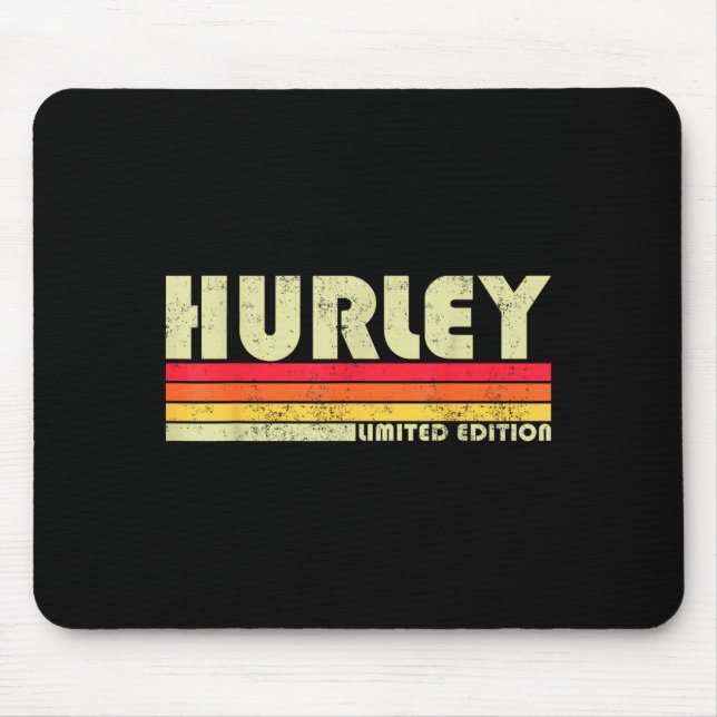 Retro Hurley Home State Cool 70s 80s Style Sunset  Mouse Pad (Front)
