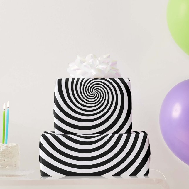 Retro Hypnosis Wrapping Paper (Creator Uploaded)