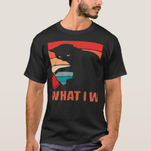 Retro I Do What I Want Cat Independent Rebel 2 T-Shirt