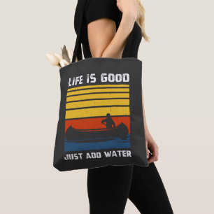 Retro I Need A Good Paddling Kayaking Kayaker Tote Bag