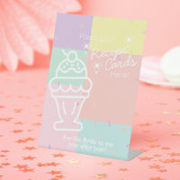 Retro Ice Cream  Place Your Recipe Card Here 
