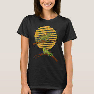 Retro Iguana Wildlife Animal Reptile Lizard Pet I T-Shirt