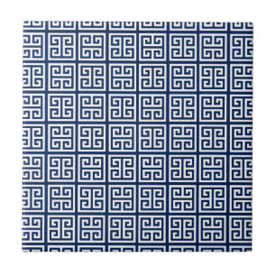 Retro in Blue & White Ceramic Tile