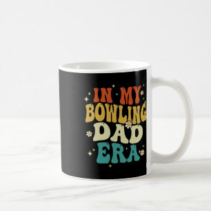 Retro In My Bowling Dad Era Funny Bowling Father's Coffee Mug