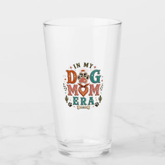 Retro In My Dog Mum Era Women’s T-Shirt Glass