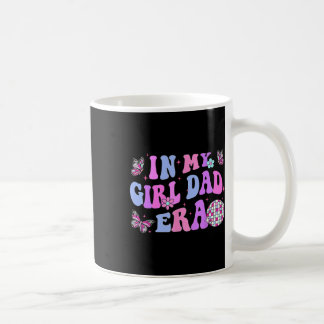 Retro In My Girl Dad Era Funny Daddy Fathers Day 2 Coffee Mug