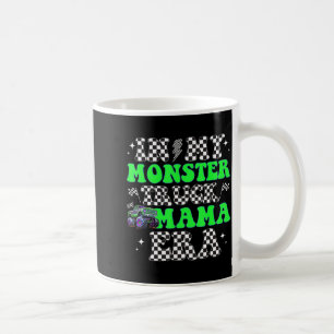 Retro In My Monster Truck Mama Era Monster Truck M Coffee Mug