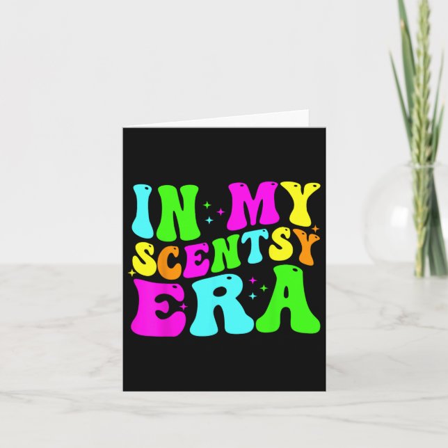 Retro In My Scentsy Era Funny Scentsy Mum Mothers  Card (Front)