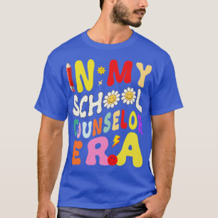 Retro In My School Counsellor Era Teacher Life T-Shirt