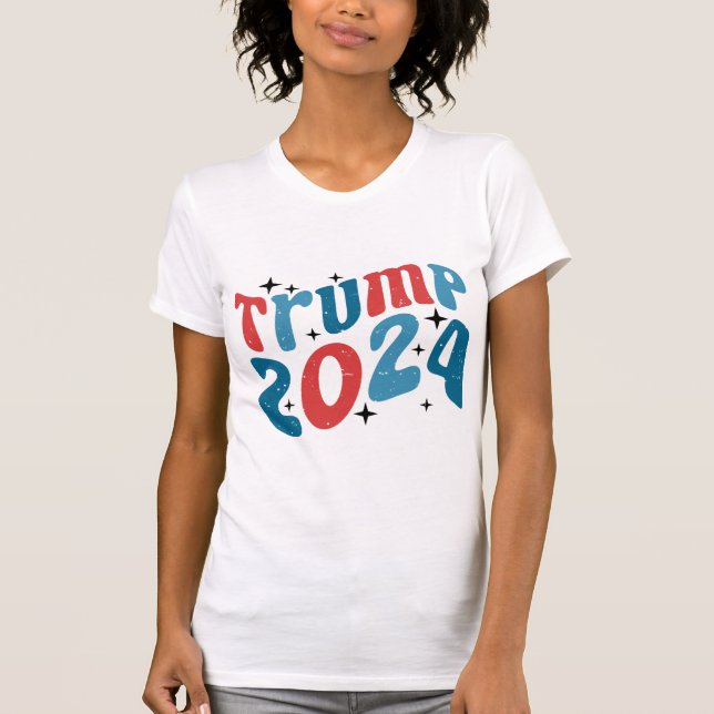 Retro 'In My Trump Era' 2024 Women's T-Shirt (Front)