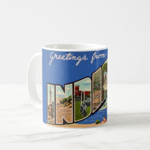 Retro Indiana Greeting Mug