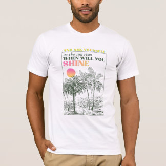 retro inspirational self care Quote T-Shirt