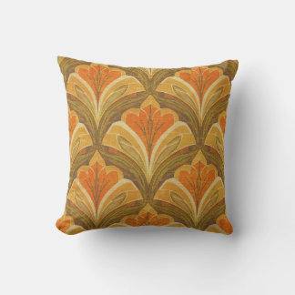 Retro Inspired Floral Pillow