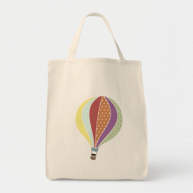 Retro Inspired Hot Air Balloon Bag (Front)
