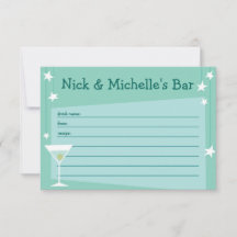 Retro Inspired Recipe Card