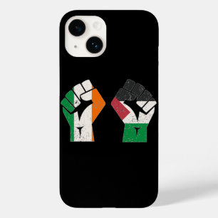 Retro Ireland Palestine Solidarity Fist revolution Case-Mate iPhone 14 Case